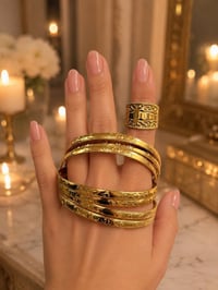 بديل الذهب • ستانلس ستيل • طقم 3 براسليات