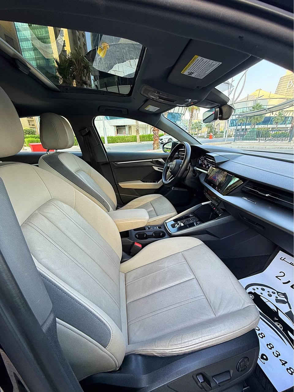 🇩🇪 {Audi A3 2022}🇩🇪
~~~~~~~~~~~~~~~~165$~~~~~~~~~~~~~~~~
    (وارد امريكى حادث جاملغ سايق و و باب بدون ارباگ )

موديل : 2022
مكينة : 2.0 ليتر 4سلندر توربو بنزين 
ماشيه : 53 الف مايل حقيقى 
لون : اسود
رقم شاصى : WAUAUDGY3NA010516

مواصفات: فول فول واحد على واحد 
رقم و سنوى و هزه جديد تحويل مباشر 
 
گير و مكينه و كهربائي كل كفاله شرط 
سيارة الحمدلله جاهزه بدون نقص 🙏🏼

مكان سيارة / اربيل شارع ٦٠ 
رقم موبيل / ***********
                  ***********
سعر سياره / 16500$ دولار مجال قليل 
‏🇩🇪~~~~~~~~~~~~~~~~~~~~~~~~~~~~~~~~🇩🇪 أربيل, العراق
