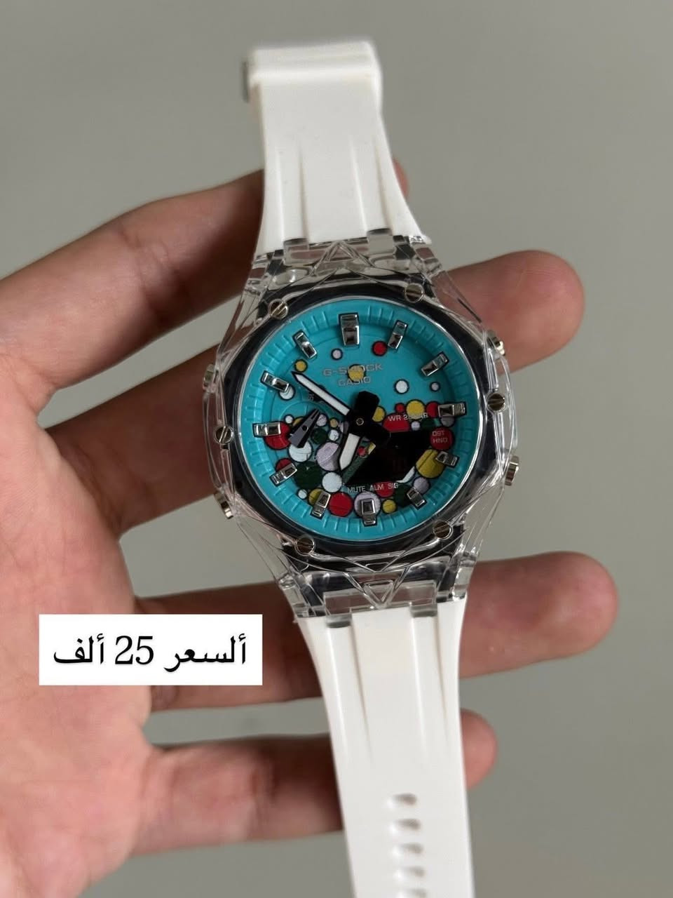 ساعات نضافه 100/100
للحجز ***********

مواصفات الساعات 👇🏽

🌍شاشه ضد الخدش 

🌍بطاريه قويه تدوم اكثر من سنتين 

🌍ضد الماء 

🌍طلاء ثابت 

يوجد خدمه توصيل لجميع محافظات العراق 5 🇮🇶
