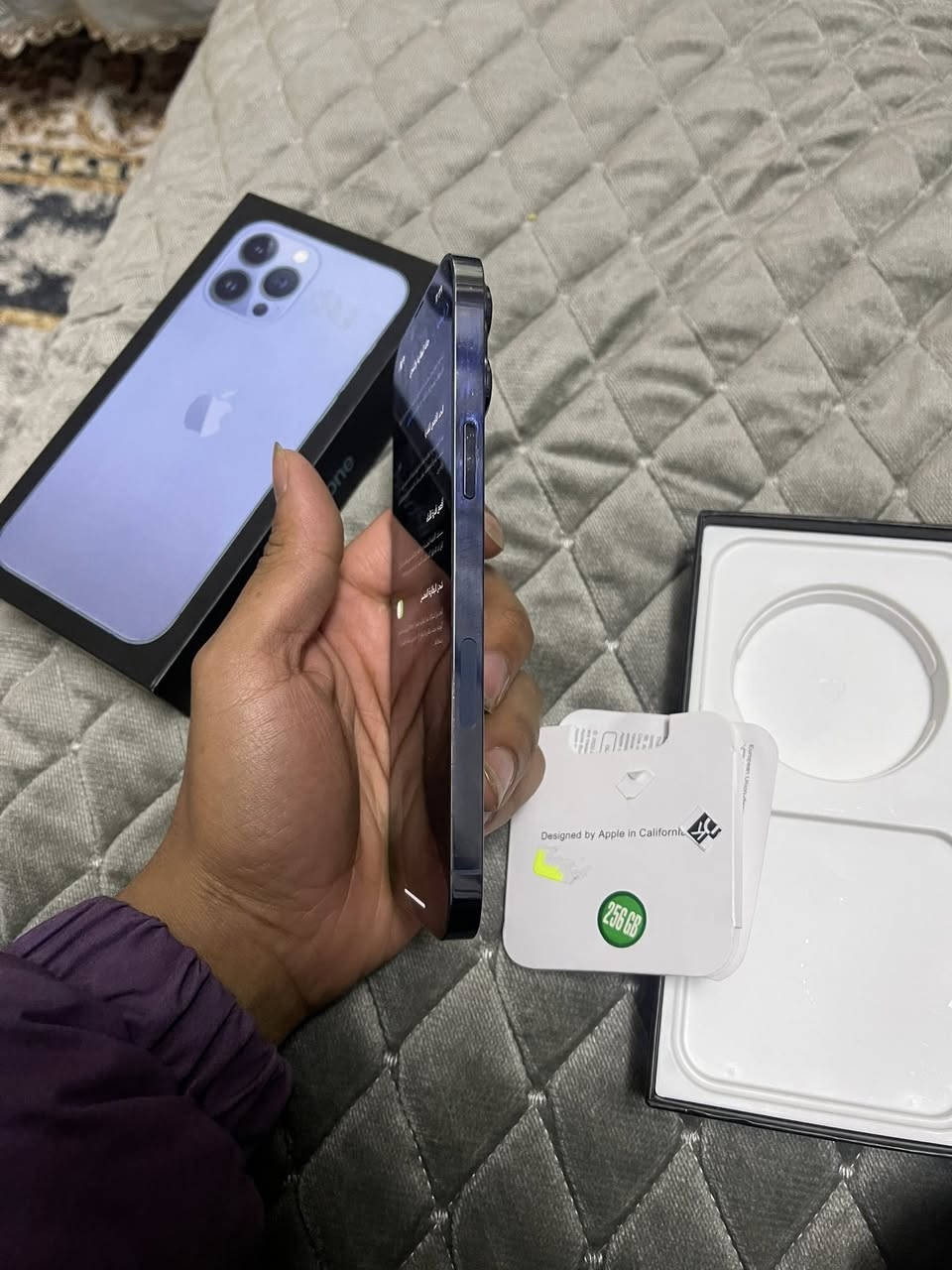 سلام عليكم مبايل ١٣ ابرو ماكس المبايل ماستر جديد لون بحري ماداخل تصليح ابد تجي شوفه يله تاخذه ذاكره ٢٥٦ مبايل ماستر مو هاذ الوربي ماستر ب٧٥٠ وبي مجال ***********
