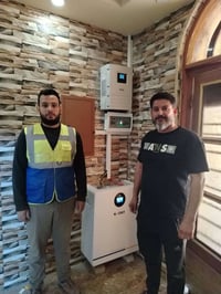 بطارية ١٧ كيلو • انفيرتر ٦ كيلو • ألواح LONGi ٦٤٥