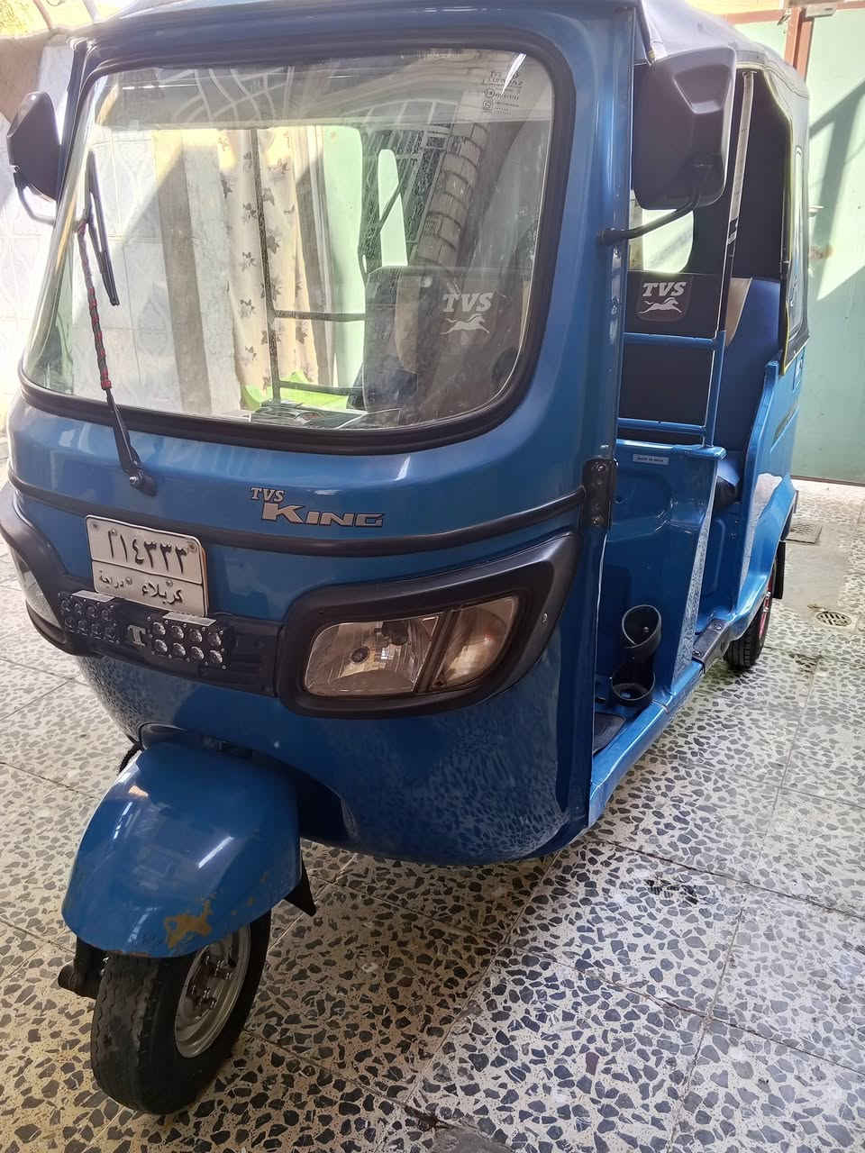 السلام عليكم 
تي في اس موديل 20 بسمي. رقم كربلاء تحويل شوكت متريد .بيها لغد واحد مرشوش.عنواني بغداد البياع. سعر 5300 وبيها مجال حك جيتك شراي خابرني وبالخدمه. ***********
