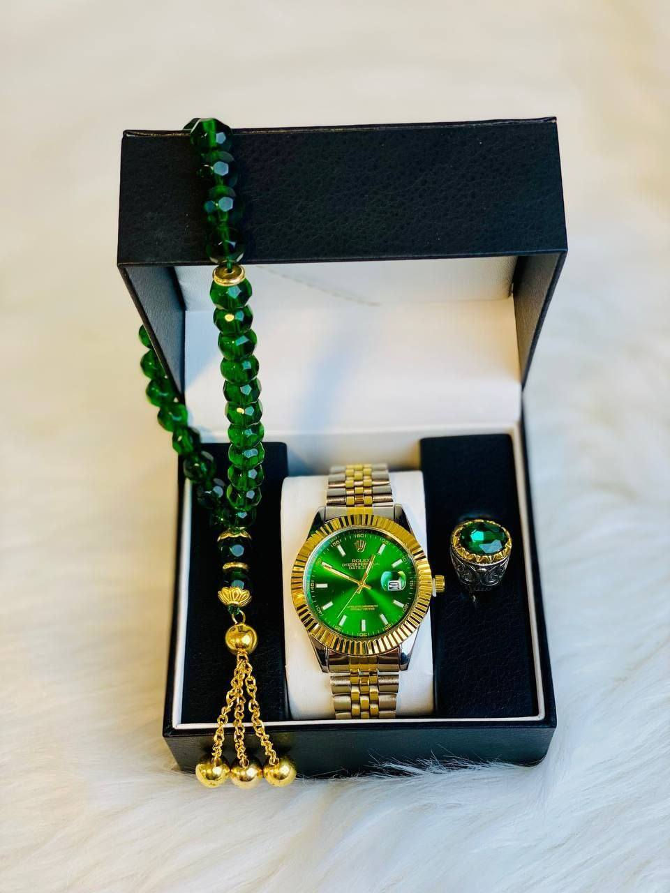 🌸 توفر بوكس رولكس 🌸
باللون الاخضر والذهبي والفضي  الجميل 💋
جديدنا بوكس ساعة🔥🔥

❤️❤️لعشاق الاناقه ❤️❤️
بكج ماركة رولكس 
❤️❤️هدايا مميز ❤️❤️

١_ساعه (رولكس) 
٢_ سبحه كرستال درجه اولئ
٣_محبس كرستالي
هالمره العرض كلش حلو وأنيق بكج رجالي مميز❤️❤️❤️ ⌚⌚مع علبه خاصه ومميزه
#مميزات البكج❤️❤️
✅طلاء ثابت
✅ضد الماء
✅ضد الخدش
✅تحتوي على التاريخ 

🚘يوجد خدمة توصيل لجميع محافظات العراق


**إذا كنت صاحب هذا الإعلان وتريد حذفه لأي سبب، رجاءا أرسل رسالة إلى الدعم الفني**