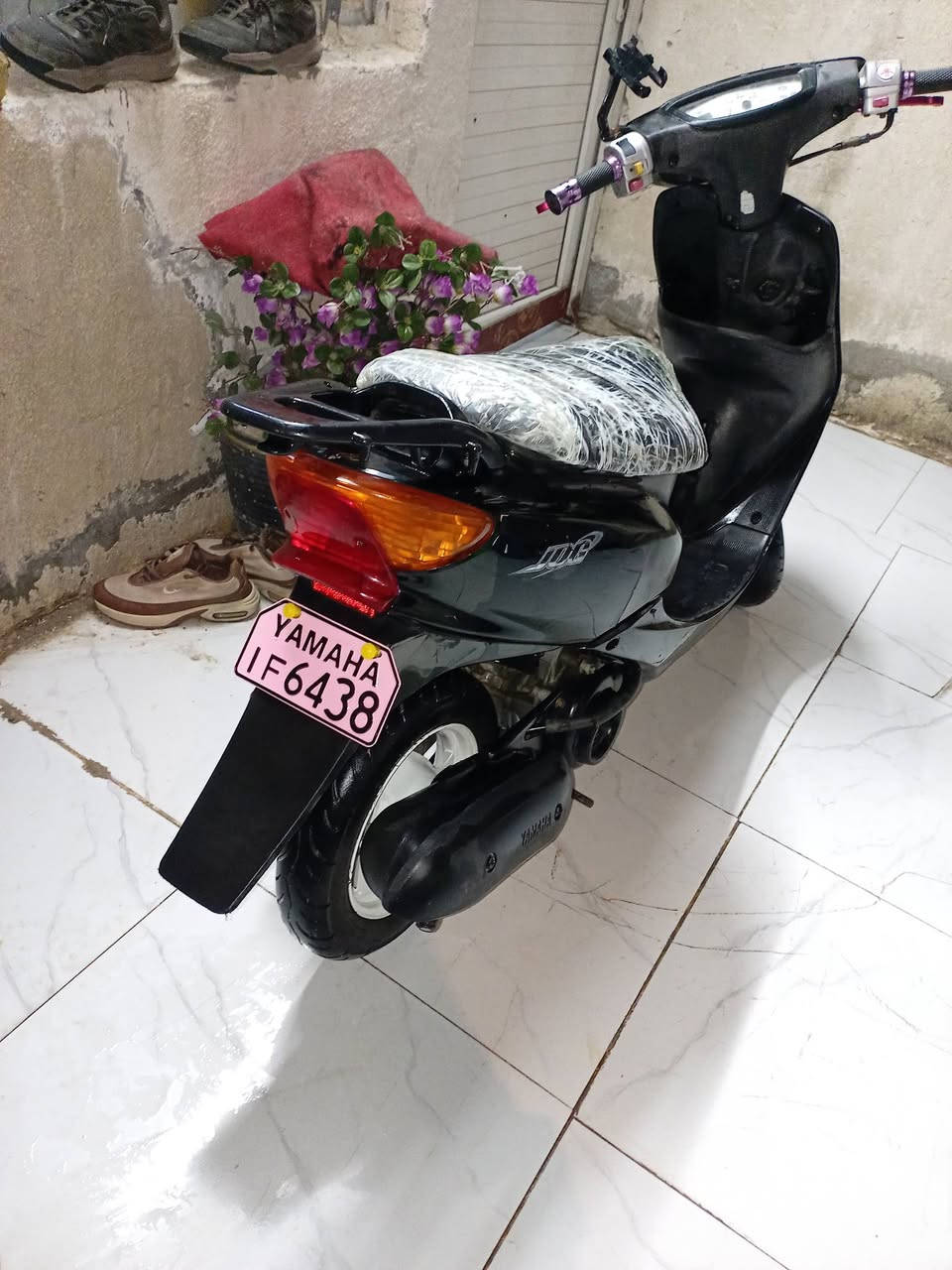 دراجه عصفوريه ٦٠ للبيع نضيفه مابيهه نقص كله شغال مكينه ناعمه اكسل مابيهه نكره سلف سعر ٣٠٠ وبيه مجال بسيط ***********
