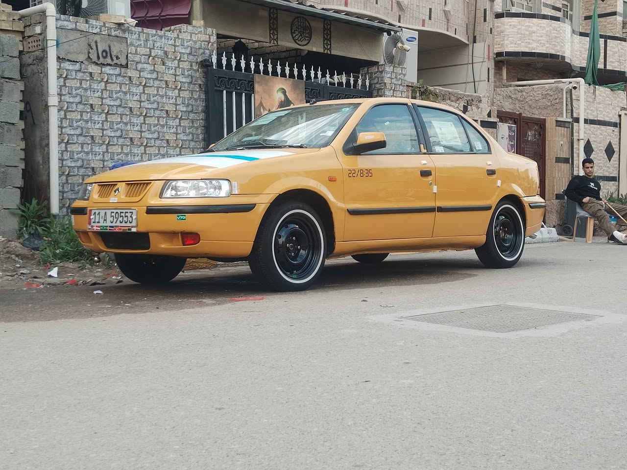 سمند ٢٠١١
تخم تاير مدوشمة 
هيئة مصفرة سنوية لل٢٨
اي غرامه ماعليها
تبريد شغال
ميكانيك حدادية مكفولات
لا ضربة ولاصبغ
السعر ٤٠
للتواصل ***********
بغداد الزعفرانية
