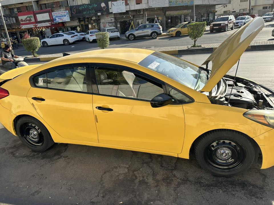 من رخصت الادمن كيا فورتي للبيع موديل 2015 العنوان بغداد الامين الثانيه الاستفسار والاتصال *********** او واتساب شغال @إشارة
