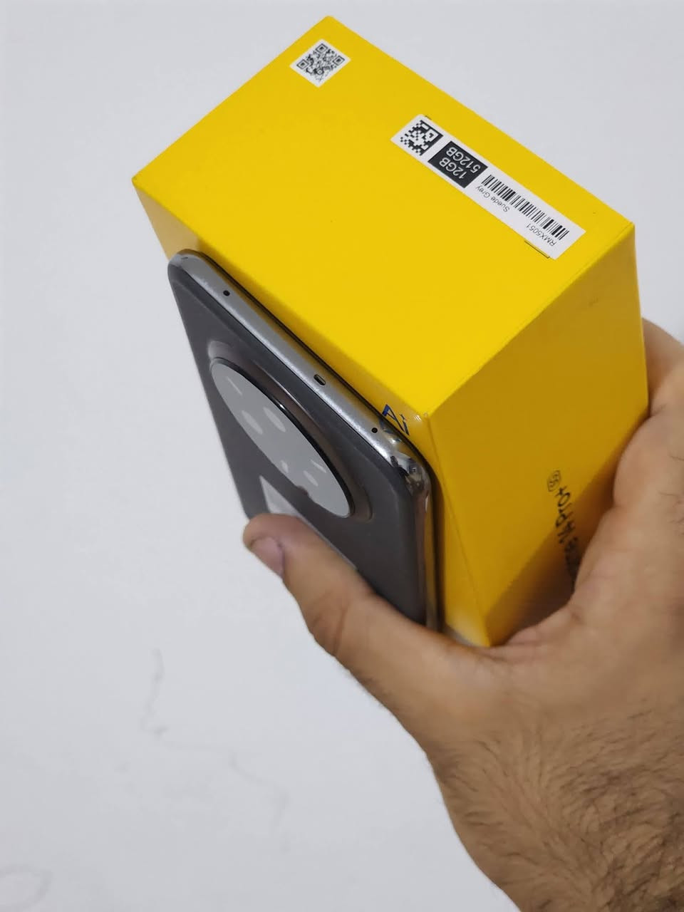 ريلمي 14برو بلس 5g 
السعر 475 ويا  كامل ملحاقته
 مشتغل 10 ايام فقط  
جهاز جديد نضافة الف% مواصفاتة

الذاكرة 512 الرام12+14
الشاشةOLed 120hz دقة1.5k+
البطارية6000mAشحن80w
المعالج7sgen3ببجي90فول سلاسة 
مقاومة ماء وغبار ip68وip69الافضل 
كامرات رهيبة مع تقريب120xامامية32mp
ضهر جلد واطار المنيوم 
صوت ستريو الأفضل 
مكان كربلاء 
*********** واتساب
