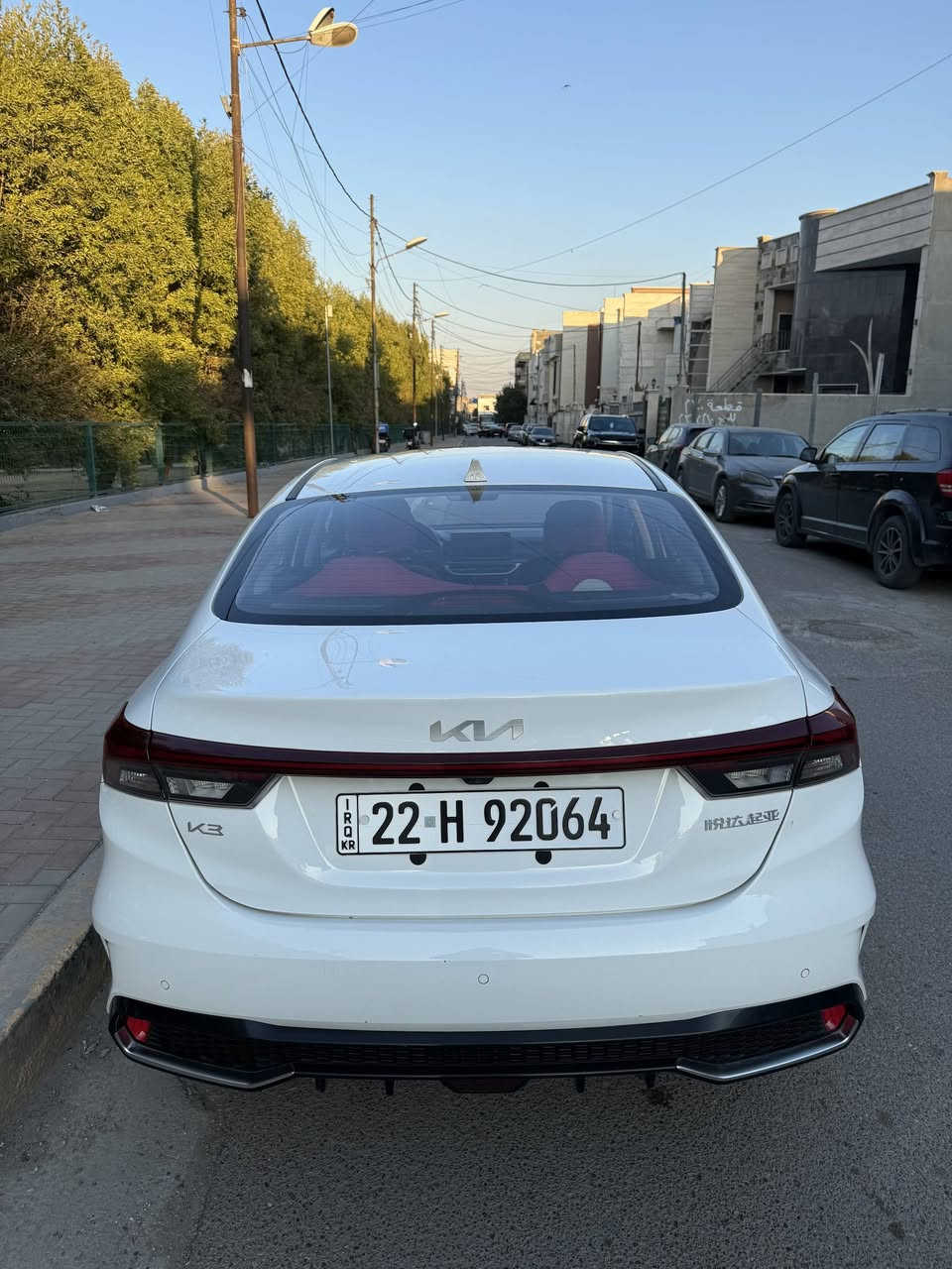السلام عليكم
كيا كي ثري 2024 رقم اربيل تحويل مباشر 
فول مواصفات فتحة بصمة هواي بيها مواصفات 
مكفولة عام من الصبغ والبارد والتبديل سيارة جديدة
للإستفسار *********** السعر 142
عنواني حي الحسين قرب خدمي المطار
