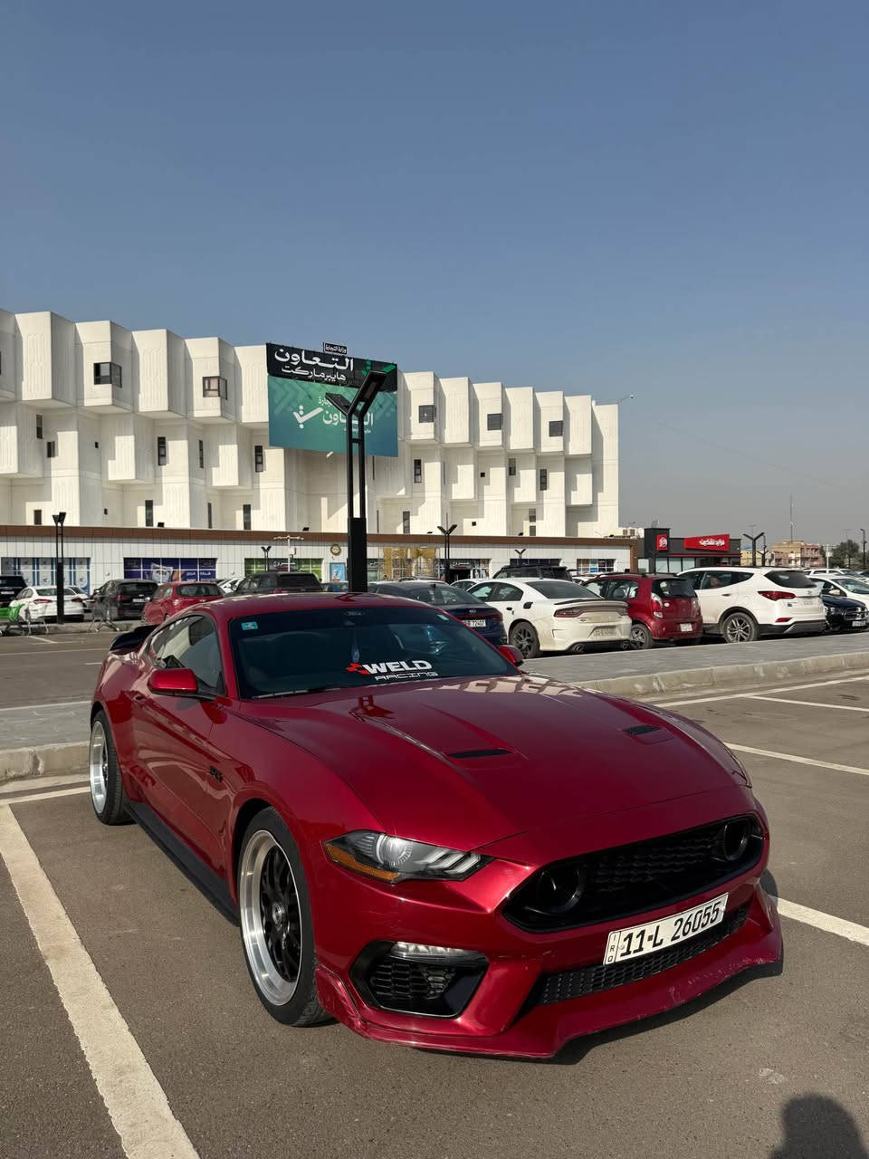 موستنك ايكوبوست 2022
ماشية 20 الف فقط مكينه وكير على وضع الشركة
ضرر خلفي صبغ 3 قطع بدون ايرباك 

الاضافات 
تخم ويالة Weld مع تايرات تو سايز
سبايدر GT
مسطرة خلفيه GT
دعامية Mac1
دفيوزر GT
شفقة GT
بك لايت اوربي ابيض
وبعد اضافات كلش هواي 

السعر 158 ورقة وبيها مجال مكاني بغداد
*********** بغداد, العراق
