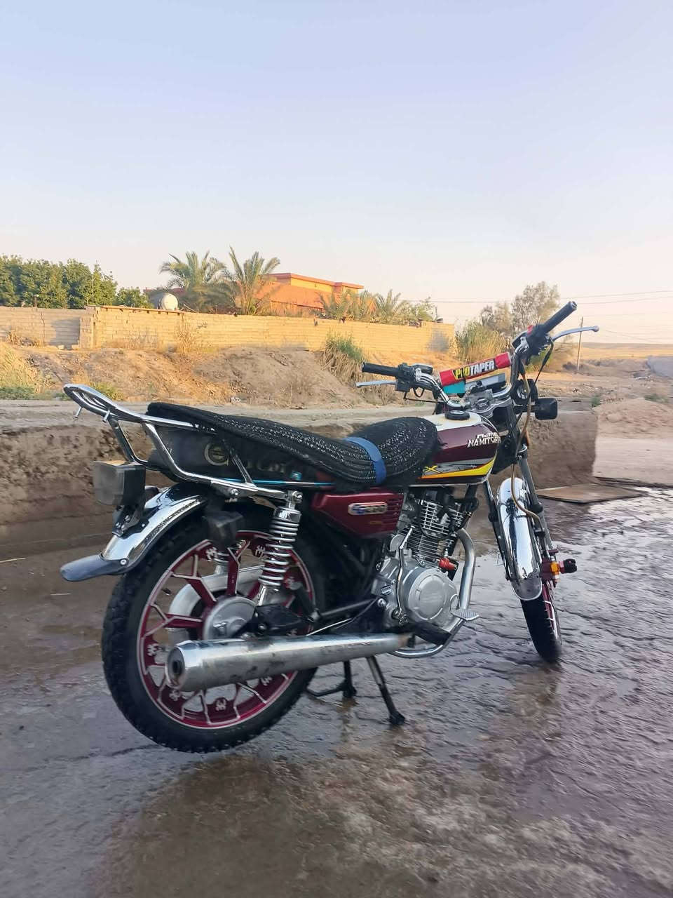 البيع نامه برو محسن باب اول 

موديل 25 محرك 200cc

اوراق كامله 
كهربايات اشاير شاشه كله شغال 
محرك مامفتوح
دراجه نضيفه محرك نضيف
دراجه كامله سعر خاص

رقم ***********

