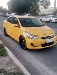 اكسنت موديل 12 خليجي حادثة جاملغ أمامي بدون دواخل محرك جديد كير ابو ال...