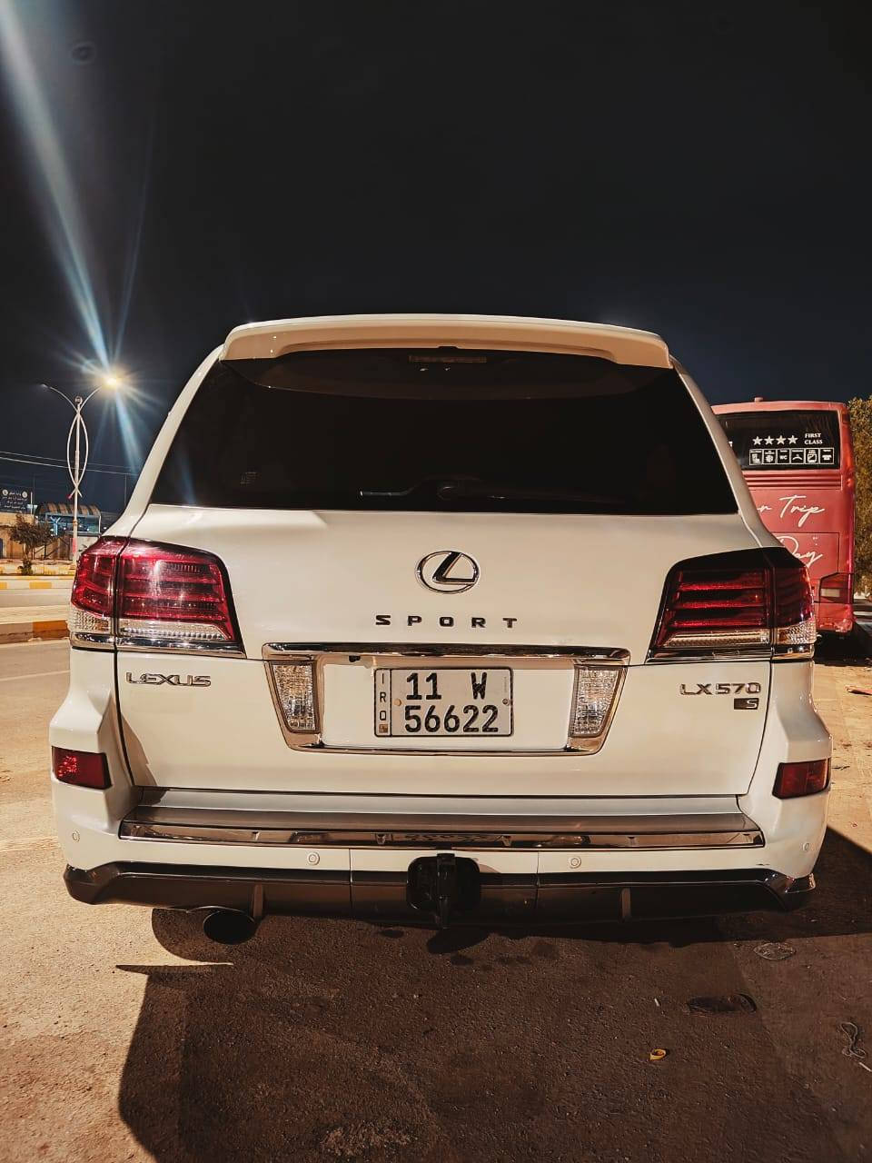 LEXSES_ LX750_2014_brem
لكزس 2014 فول مواصفات 1/1 بريم تكمة وسنوية 
رقم بغداد باسمي شخصياً 
5700فول مواصفات sport/s
ملاحظه (سيارة كفالة عامه )
كير محرك بشرط الكفالة
ـــــــــــ👇المواصفات👇ــــــــــ
حساسات أمامي خلفي
كاميرات 360 
مري شفط ونظام ترحيب
تبريد بالكشنات
لايتات دبل عدسه +LED
جميع الكشنات كهرباء 
زنون بلادي 
   جكات
فتحه - ثلاجة 
نظام اقتصادي بانزين ECONOMY 
جلد كامل داخل لون قرميدي
بلوتوث وتلفون ونظام الملاحه

نظام تثبيت السرعة والتكيفي المزود ونظام Mark Levinson مع 21 سماعة
مقاعد قابلة للتدفئة والتهوية
شاشات عدد 3
نظام مانع الانزلاق
نظام نزول محدرات 
إشارة في المري الجانبية
مخرج منفذ الطاقة 
Bluetooth/USB
بردات ابواب خلفية
شاحن هاتف Wairlees
ستيرن كهرباء +خزن ستيرن+ خزن كشنات 
وبعد بيها هواي مواصفات 
السيارة جديدة جدا
  (*********** --***********)
