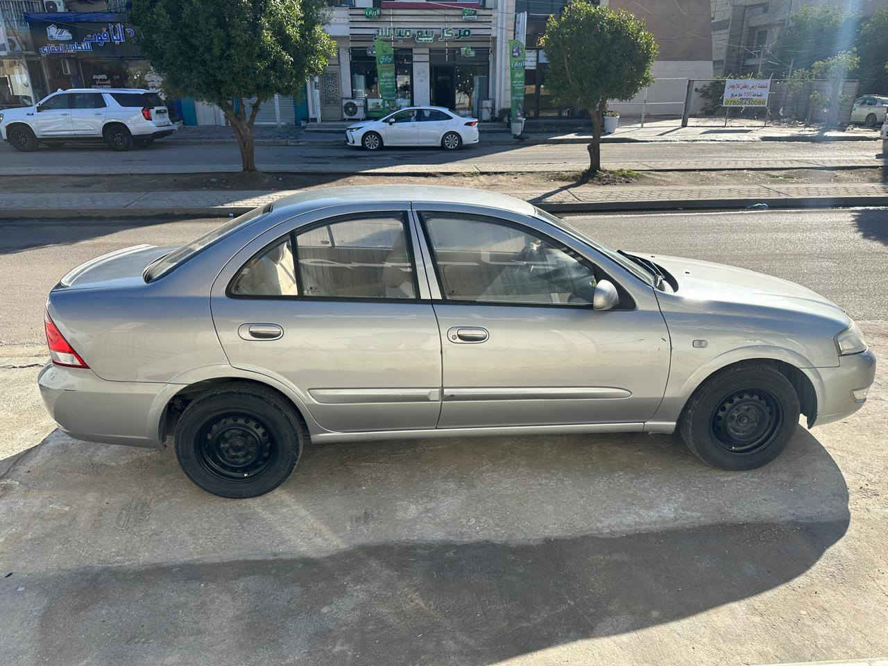 السلام عليكم نيسان سني موديل ٢٠٠٨ لون رصاصي  مكفولة من صبغ السعر ٩٠ ورقةللاتصال ***********
