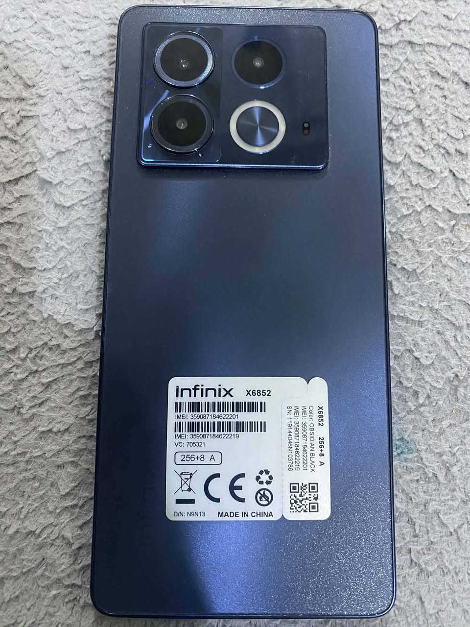 جهاز انفنكس بصمه بالشاشه مكفول السعر١٧٠ بي مجال مكاني حله المركز مواصفات بالصورة


**إذا كنت صاحب هذا الإعلان وتريد حذفه لأي سبب، رجاءا أرسل رسالة إلى الدعم الفني**