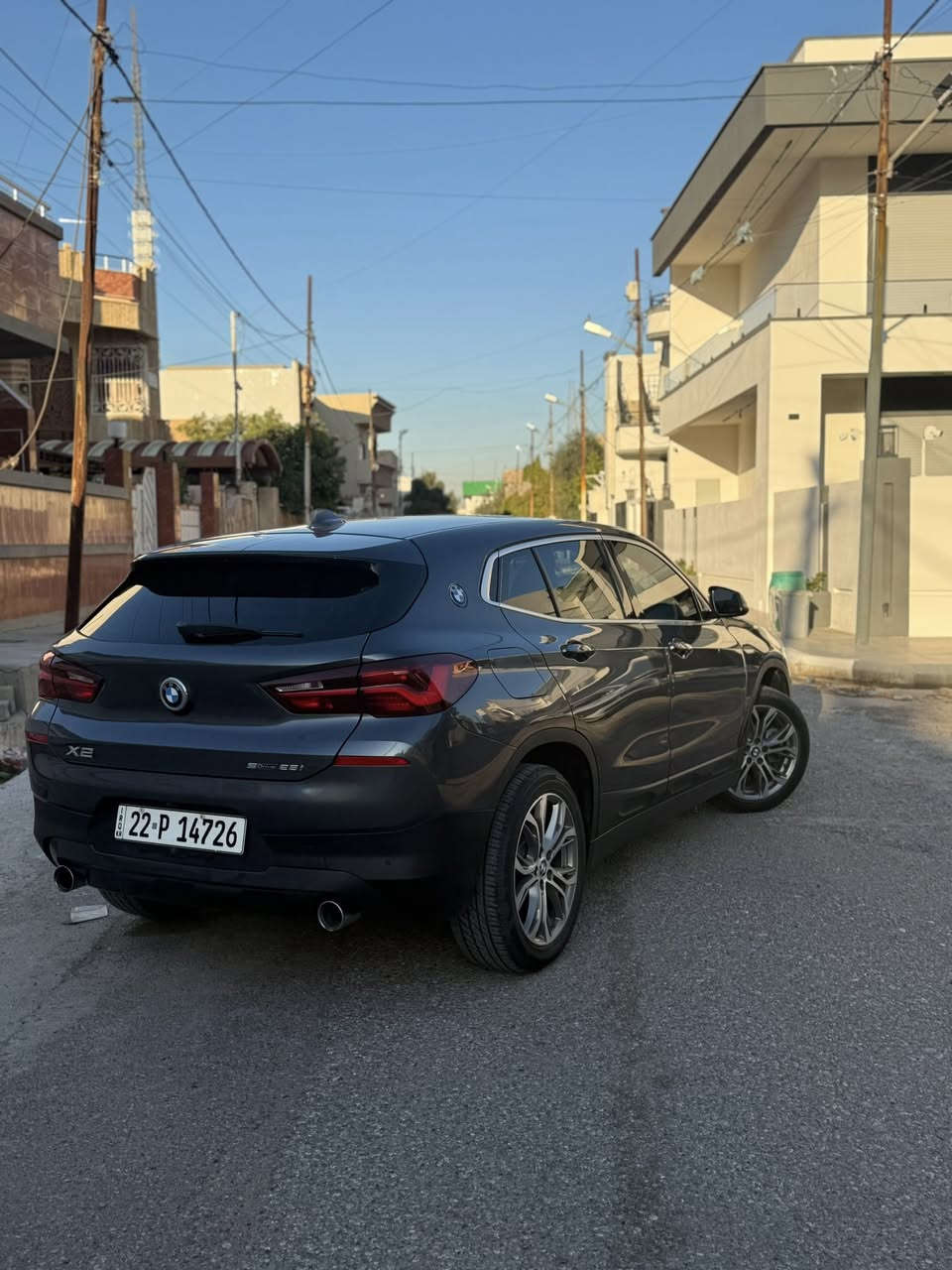 سياره: بيم X2
موديل 2022 
السياره بحاله الوكاله مامشي هواي 
الضرر: مبدل البونيد فقططط بلادي بلادي من دون ايرباك
السعر:233 وبيها مجال الطيبين 🤍
للاستفسار دز رساله واتساب ***********
