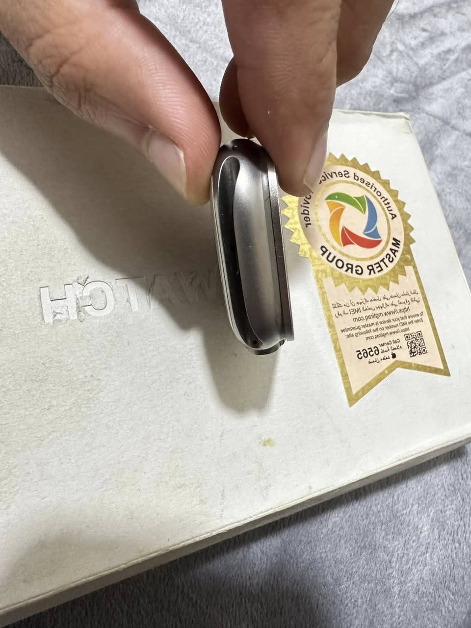 🛑السلام عليكم شباب🛑
⏰ساعه ابل الترا 1⌚️
💿حجم ٤٩📀
🪙اللون تيتانيوم🪙
♓️ساعه نظيفه جداً وعلى ايدي خدش مابيهه♓️
🔋حالة البطاريه ٩٧🔋نزلت بالتحديث الاخير
🎞️سيرها الاصلي بيجي 🎞️ ووياها اربع سيوره 
🛑ضمان ماستر وكامله شاحنتهه وكارتونتها وسيرها كله اصلي🛑
✳️شاشتها عليها درع ماخذه ب ٢٥ الف مثل ما واضح بالصور كلش نازك✳️
☸️السعر ٥٠٠ وبيهه مجال☸️
🚪مكاني بغداد الدوره🚪
☎️للتواصل ***********☎️متوفر واتس
