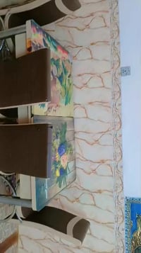 ميز طعام • قابلة للتوسيع • جامة مكسورة