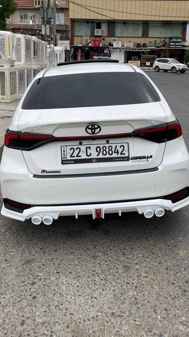 تۆیۆتا كۆرۆلا هایبرد
مۆدیل 2024
بێ بۆیاخ لۆک زۆر خاوێنە
33 هه‌زار ڕۆیشتووە 
تەنها بۆنیتكه‌ی یه‌ك خه‌تی قه‌لم كاریه
وە HEV،  كامل جوانكاری 
له‌ده‌وری ١٣بۆ١٥وه‌ره‌قه‌ی لێی سەرف کراوە لیدی وایفای بیلادی ویل
ناونیشان هەولێر 
بۆ زانیاری زیاتر پەیوەندی بکە ***********

بۆ زانینی نرخ کۆمێنتێک بکە ✅❤️
