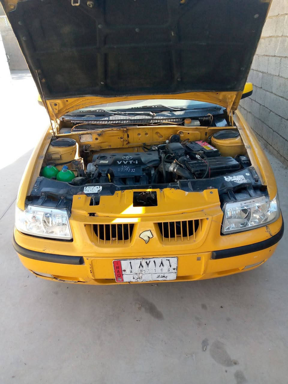 سلام عليكم سياره سمند للبيع محوره كورلا يارس سياره مكفولة من محرك وكير وصدر وكهربأيات غرفته‍ه نظيفه تايرات نظيفه باتري جديد فيتبم جديد منظومت تبريد كامله رقم بغداد سنويه ماصاقطه صاحبهه الشرعي موجود ابغداد اسعر ٣٥ ، اوبيهه مجال عنوان جلولاء رقم ***********
