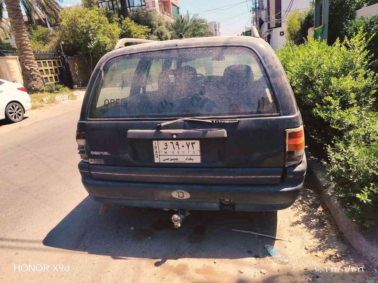 اوبل اوميكا ستيشن موديل ١٩٩٠ سنوية ساقط رقم بغداد موازي سعر  ٢٠$  كوم حديد تعبانة من كل شي للاتصال *********** بغداد الكاظمية
