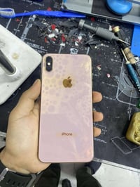 آيفون اكس ماكس فقط شاشه  امبدله فيس إيدي يشتغل بطاريه 81 سعر140 077820...