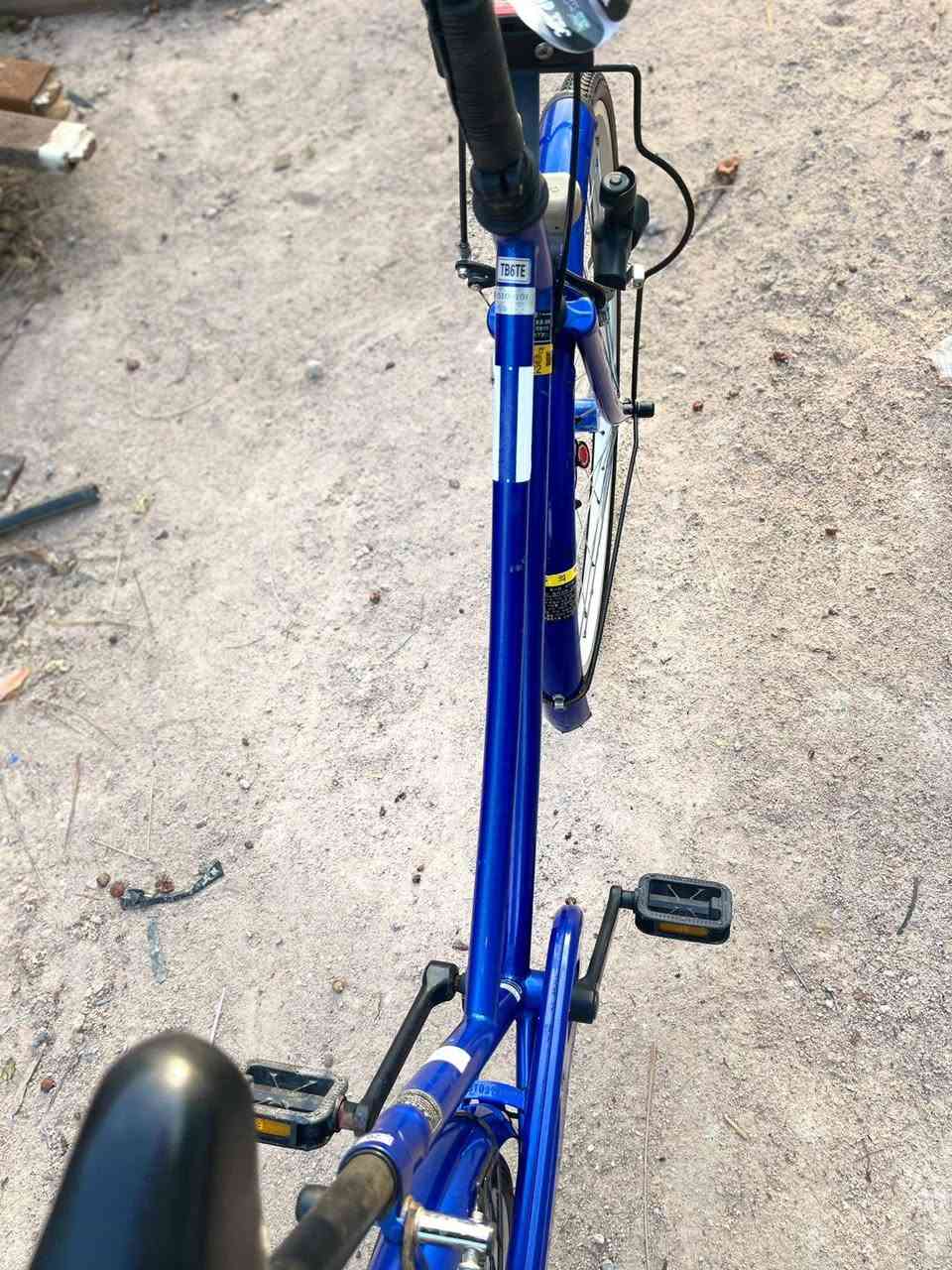 السلام عليكم باسكن مال حاويه بايسكل ياباني سانتوس حجم 26 موديل 2019 لون ازرق لماع السعر 120 وبي مجال قليل مكاني كوفه علوه الفحل رقمي ***********
