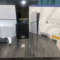 PS5للبيع +UPSمن شركةFARBERالبلي كلش نضيف البلي بعده داخل الضمان  و كل ...