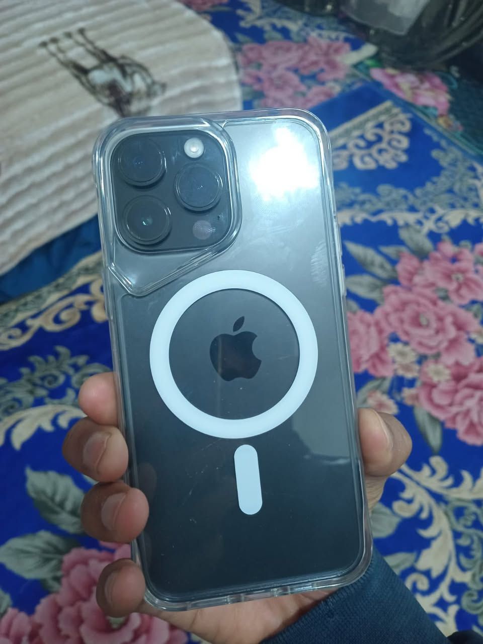 السلام عليكم
ايفون ١٤برو ماكس جهاز مكفول على فحص بطارية ٨٥ بلادي جهاز نضافه ١٠٠ سعر جهاز خاص مكاني ديوانية ***********(مكلف بنشر)
