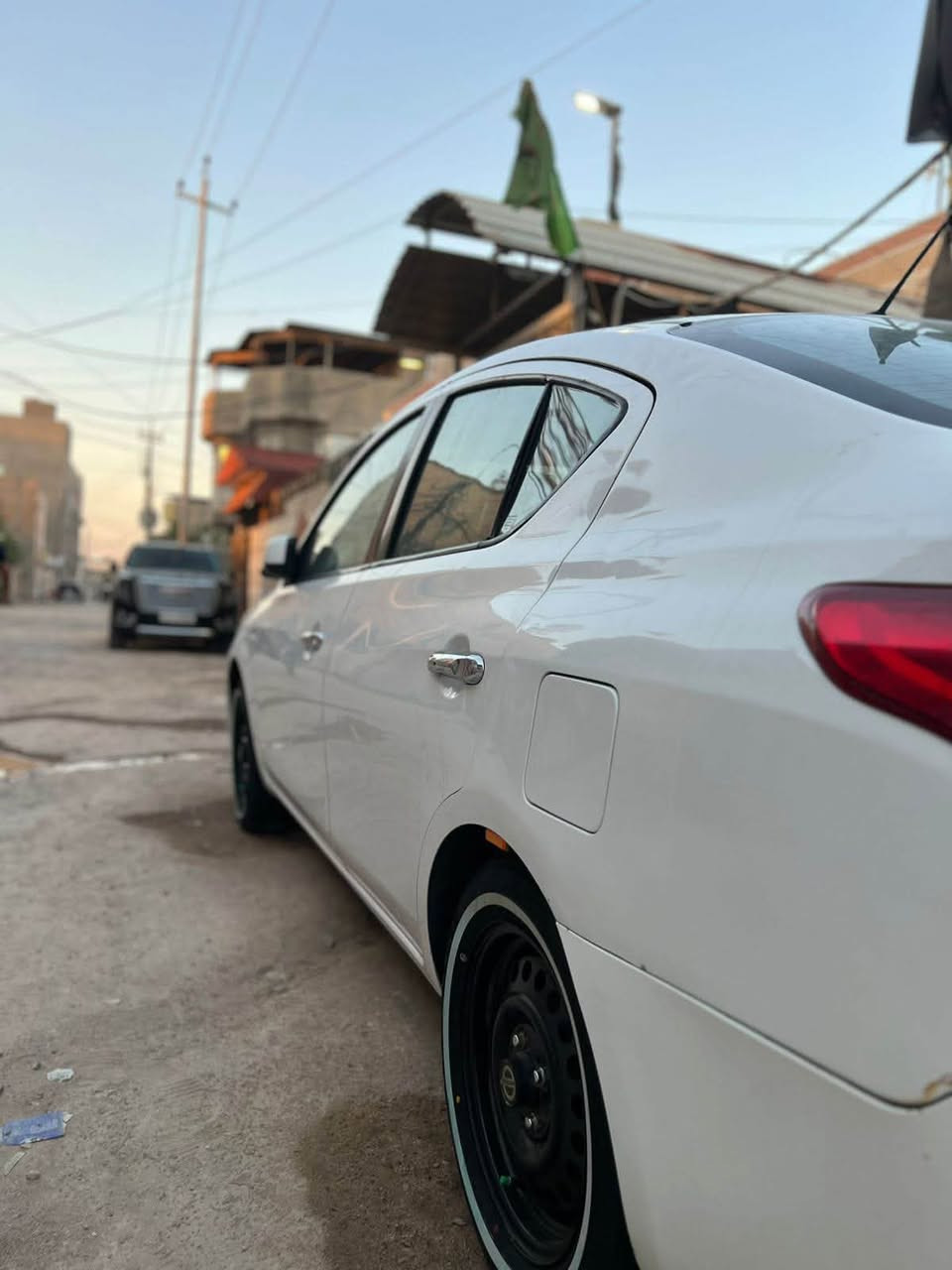 نيسان صني 2019 بليتة زركة سيارة جاهزة تخم تايرات سبوع ما صارلة حدادية 90بلمية منضومة تبريد مصار سبوع من مبدلها دواخل فول سماعات 4 بلبيان شاشة كامرة وبيها نقوصات بسيطة  سنوية منتهية وبيها ضربة بجاملق الخلفي بس سعر 95 وبيها مجال مكان السيارة بصرة تنومة وتواصل وتساب فقط ***********
