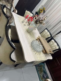 ميز طعام • طخم طعام • سفرة طعام • اثاث منزلي • اثاث جديد • غراض منزلية...