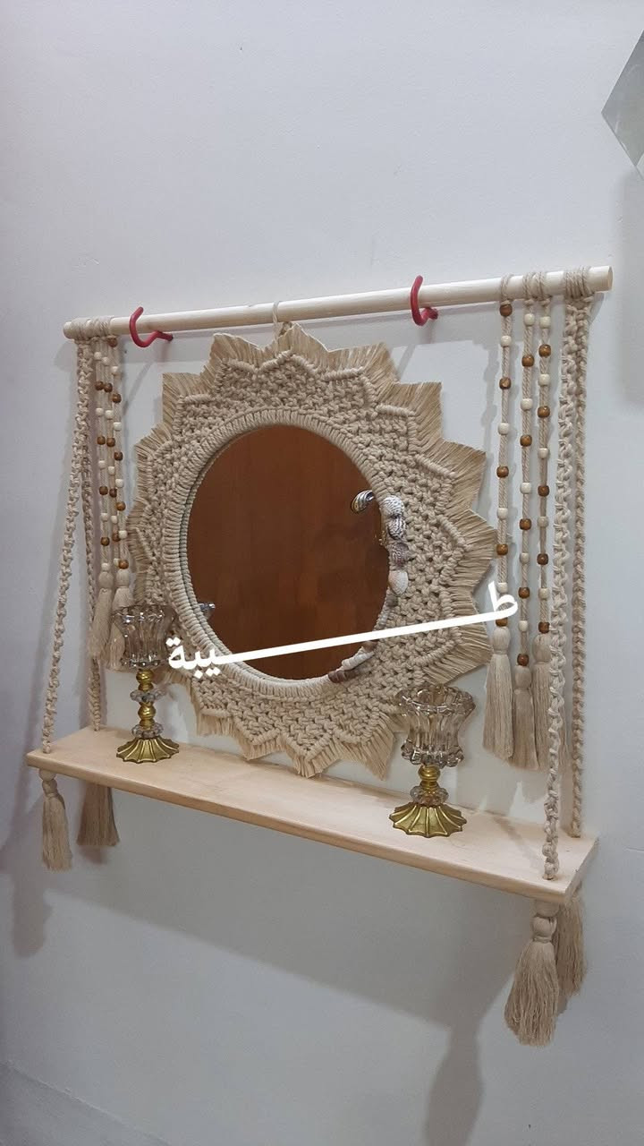 مجموعة من أعمالي بالمكرمية 🤍
أشتغل حسب الطلب وبالألوان والتفاصيل اللي تختاروها، حتى يطلع الشغل مناسب لذوقكم وديكوركم تماماً 🌿
متوفر تنفيذ مختلف التصاميم والمقاسات بكل حب وإتقان 💫 للطلب والاستفسار راسلوني واتساب *********** طــــــــــــــــيبة

