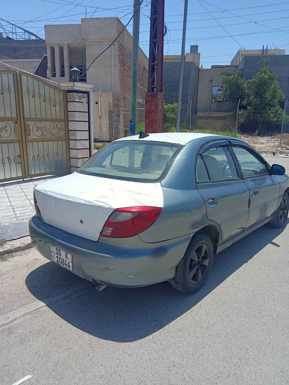 للبيع كيا ريو موديل 2002 سياره جاهزه عنوان بغداد البياع سعر 35 الرقم ***********.
