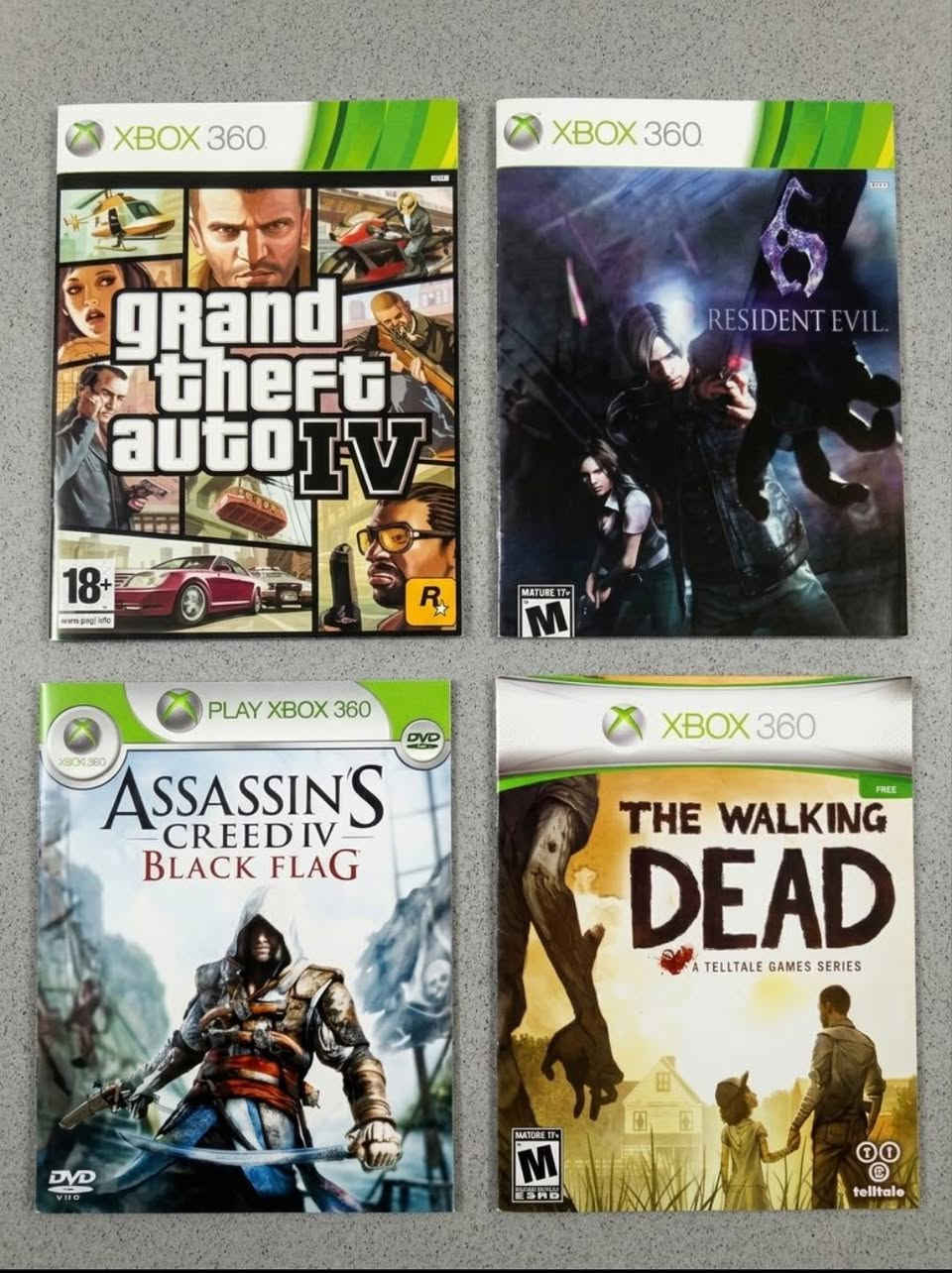 السلام عليكم، مقتنيات شخصية 
🎮 للبيع مجموعة Xbox 360 متكاملة وجاهزة للاستخدام 🎮

✅ 30 لعبة Xbox 360 متنوعة من أشهر ألعاب الأكشن والمغامرات والرعب والعالم المفتوح.
🔥 تضم عناوين قوية مثل:
GTA IV - Assassin's Creed - Call of Duty - Resident Evil - Dead Space - Far Cry - Batman - Crysis وغيرها الكثير.

🎁 13 لعبة إضافية هدية مع المجموعة.
💻 3 ألعاب للكمبيوتر (PC) هدية.
 
🎮🎮🎮 4 أذرع تحكم جديدة وغير مستخدمة هدية مع العرض.
💾 ميموري كارد تحتوي على ملفات حفظ وتقدم للعديد من الألعاب.

✅ المجموعة جاهزة للاستخدام مباشرة.
✅ البيع للمجموعة كاملة فقط.

📍 الموقع: النجف.

📩 للاستفسار  أسألني بالتعليقات .


**إذا كنت صاحب هذا الإعلان وتريد حذفه لأي سبب، رجاءا أرسل رسالة إلى الدعم الفني**