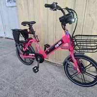 دراجه شحن ياباني اصلي كلش جديد الشه المنيوم هايبرد 48فولت يقطع مسافه 6...