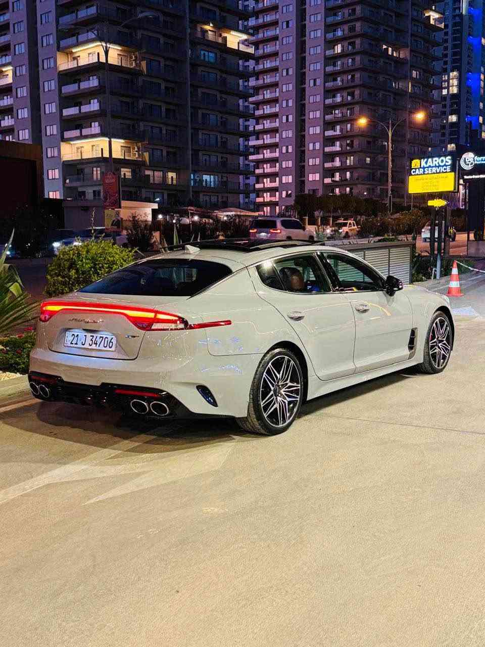 بـسم اللە رەحـمان رەحـیم 

Kia stingar GT1

مۆدیل 2022
3.3 v6 tun torbo 
370 horspawar 
فوول فوولە 
58 mil ڕۆشتوە 
سەیارەکە ستۆکە دەسکاری هیچی نەکراوە 
ڕیکو پیکو جایزە مەلی دۆستە 
٢٥٠ بۆ مەسرەف مەگەڕی 
٣ پارچەی بۆیاخە بەبی ناو ناوی ناگرتوە 

ڕەقەم شانسی (KNAE45LC7N6119386)

ڕەقەمو سانەوی تازەیە بەناوەی خۆمانوەیە 
تاحویل خرامە بەشەرت 
لەسلیمانیم 
نرخ ١٩٢ وەرەقە مەجەلیکی برایەنە 
*********** السليمانية, العراق
