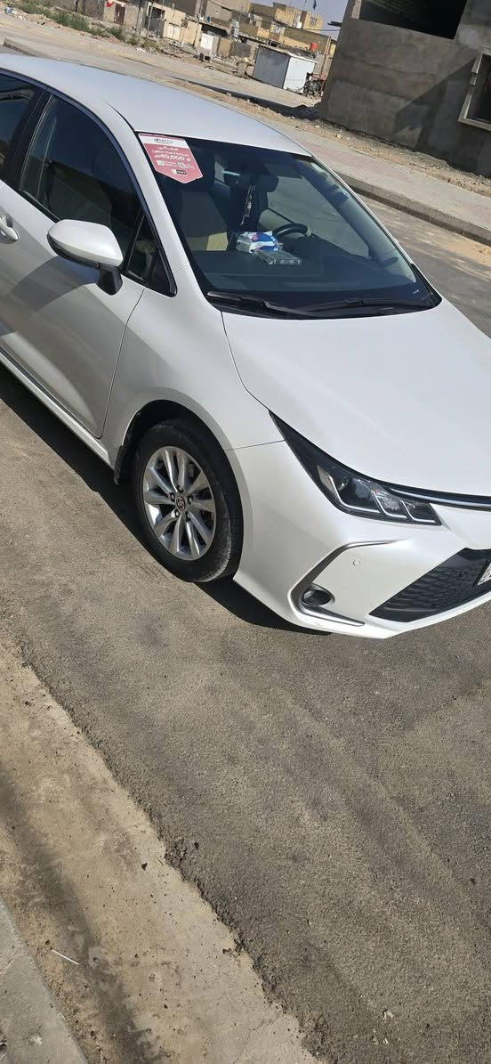 كورلا ٢٠٢٣ رقم أربيل بانزين  ماشيه ٤٥ ألف قابل للزيادة مكفوله ماعدا شخط بسيط جدا في الجاملغ الخلفي عكس السائق فقط مواصفاتها بصمة تشغيل وأبواب تحكمات ستيرن نظام ABS السعر ١٧٥$ غير متواجد عالفيس او الماسنجر للإستفسار 
***********
