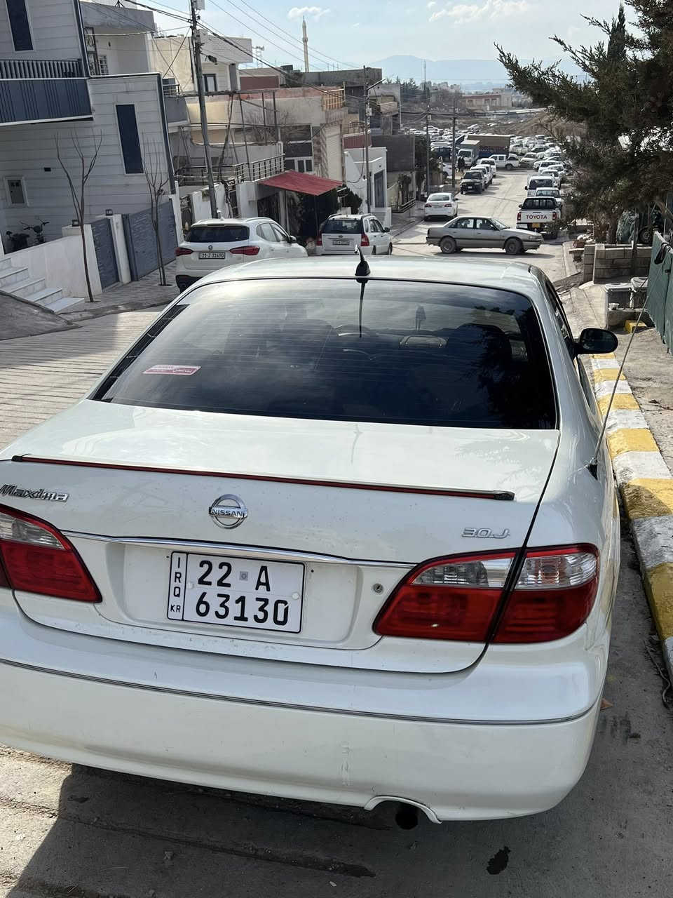 نیسان ماگزیما  ٢٠٠٣ بۆ فرۆشتن بە شەرتی گێڕ و مەکینە. مەکینە ٣٠٠٠.   ٣ پارچەی بۆیاخە گێڕ عادیە سەیارەکە  سەنەوی تا ٢٠٣٠ تازەیە بە ناوی خۆمەوەیە تەحویل و غرامە و موس و بڕاوە و هەموو شتێکی بە شەرت
نرخی ٥٩ گەڵاو مەعامەلە    
ناونیشان سلێمانی 
ڕەقەم تەلەفون ***********
