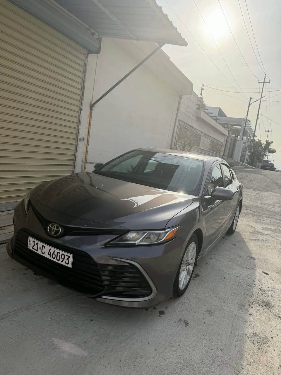 كامري موديل ٢٠٢٢  Le  ماشي ٥٨مايل صندوق تبديل بيلادي بدون دواخل بدون ايرباك بشرت گيرمحرك بشرت مامفتوح سنوي بسمي اسيا *********** كوره ك *********** عنوان كركوك رحيماوه كركوك, العراق
