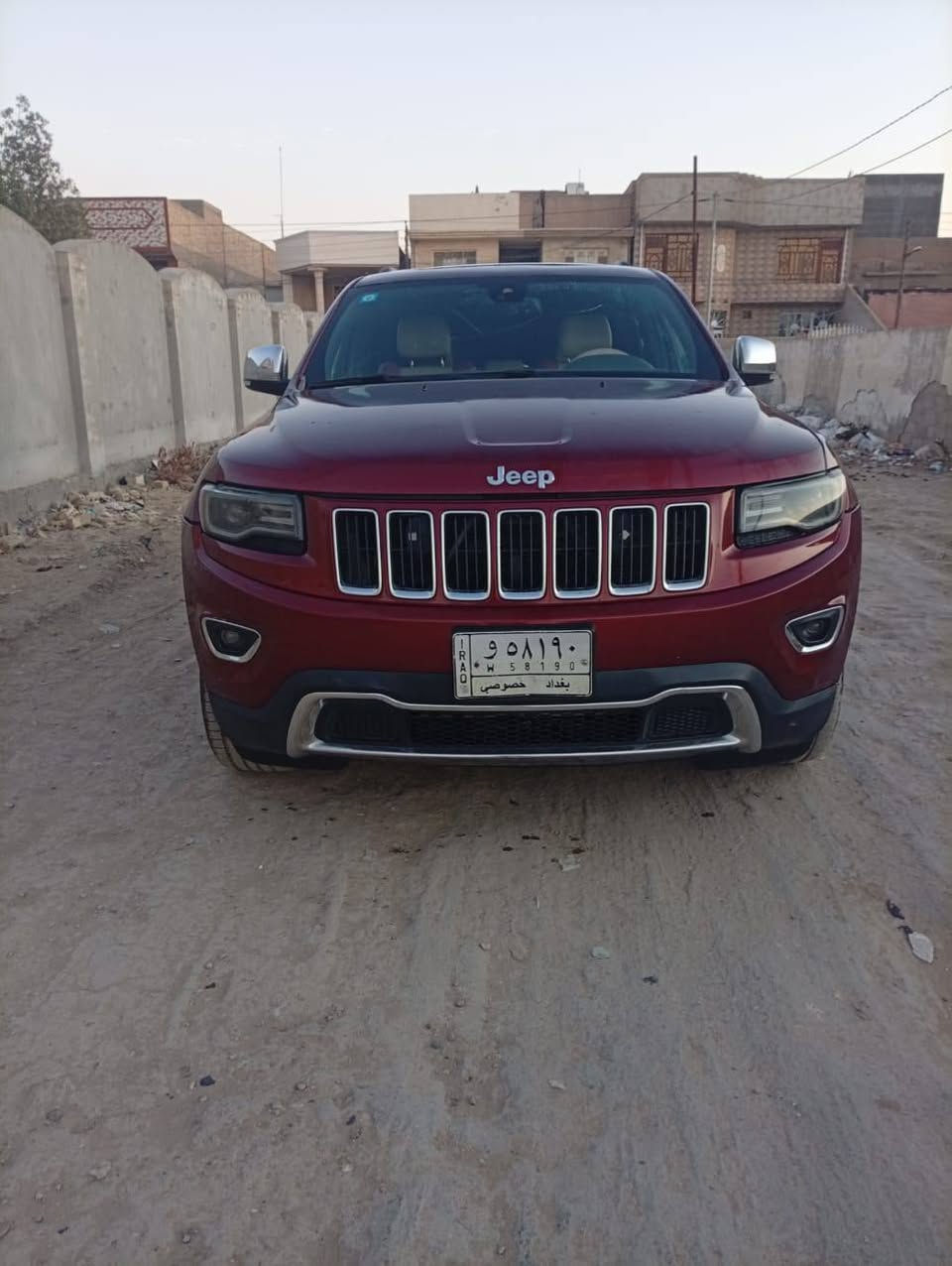 جيب موديل 16 معلايه رقم بغداد تحويل مباشر هسه مفتوح قرار التصيح لسيارات المعلايه صور الحادث مرفق مع الصور السياره فول مواصفات مكينه 8 سلندر السعر 113 مكان السياره بالحله منطقة الاسكان 
‭0781 939 7535
