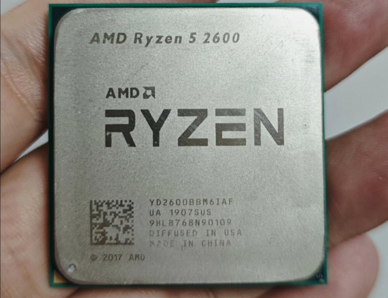 Ryzen 5 2600x
شغال الفحص أمام المندوب السعر 60


**إذا كنت صاحب هذا الإعلان وتريد حذفه لأي سبب، رجاءا أرسل رسالة إلى الدعم الفني**