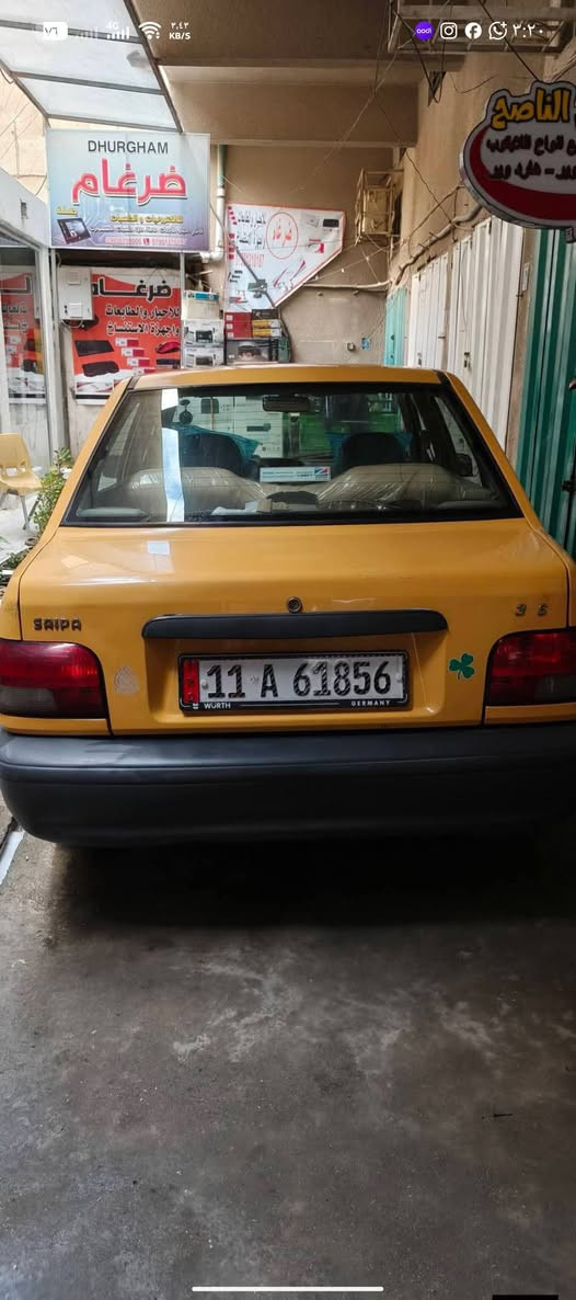 السلام عليكم سايبه 2016
كير ومحرك وشواصي كفالة لاضربه ولاصبغ 
تبريدها شغال رقم بغداد الانكليزي سياره مابيها نقص مكاني بلديات السعر 40
***********
