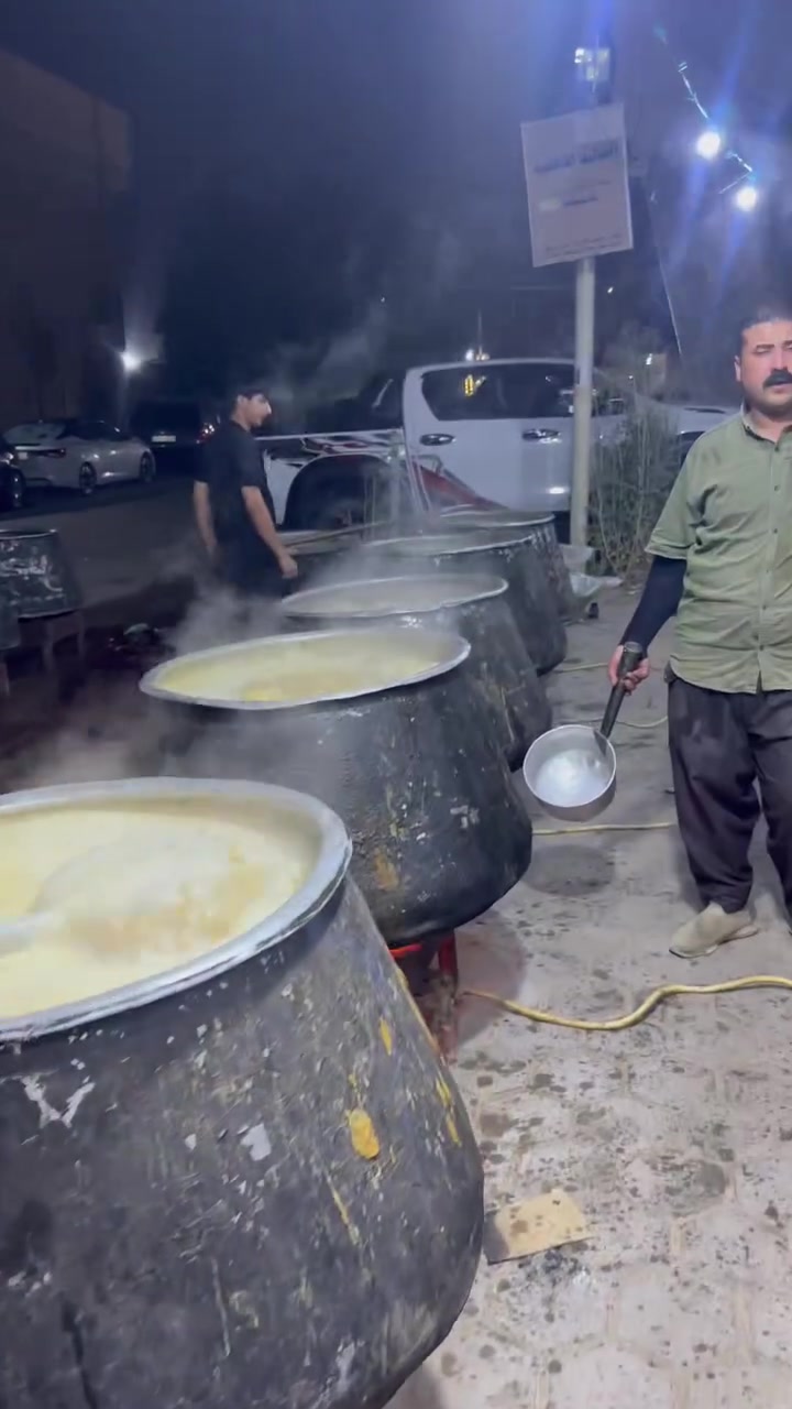طبخ القيمة النجفية بادارة حسن الشكري ***********
