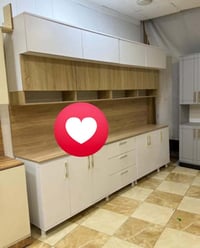كاونتر جديد للبيع  خشب mdf قياس الكاونتر ٣ متر مع ملحق  اضافه الى سنك ...
