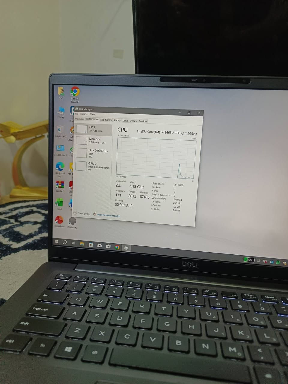 وصلتني لابتوب Dell Latitude 7400 تدعم اللمس وبصمة الإصبع شباب 😍
فئة السبعة آلاف الاحترافية (تصميم أنيق ووزن خفيف 14.0 بوصة)
المواصفات:
المعالج: Core i7 الجيل الثامن
الرام: 8GB (قابل للتطوير)
الخزن: 256GB ssd فائق السرعة
الشاشة: FHD 60Hz تدعم اللمس.
مع اضاءة كيبورد RGB.
وخاصية ال NFC.
💻 لابتوب مثالي للمبرمجين، الطلاب، والأعمال المكتبية والتجارية السريعة.
كل هذا بسعر 299 ألف دينار فقط 😍
🚚 يوجد توصيل لكل محافظات العراق.


**إذا كنت صاحب هذا الإعلان وتريد حذفه لأي سبب، رجاءا أرسل رسالة إلى الدعم الفني**