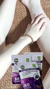 B-WHITE • ٦٠ كبسولة • تفتيح البشرة