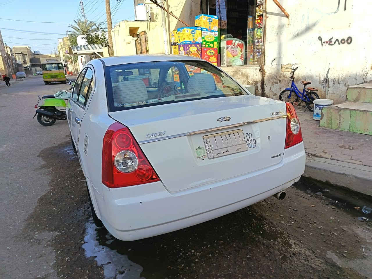 شيري A5  موديل  2011 رقم بابل مشروع وطني، سنوية لل 2027
محور گير ومكينة كورلا بيكاجو  تخم تاير  باتري جديد  نقص تبريد منظومته كامله سيارة حلوه 
السعر 36
موجوده السيارة ناصرية المركز
الهاتف /***********
