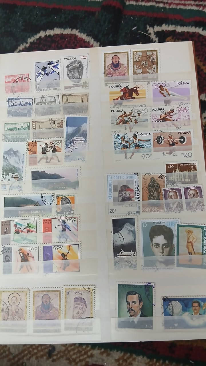 السلام عليكم يتوفر البوم طوابع حجم A4 الماني ٣٢ صفحة يحتوي ١٢٥٠ طابع اجنبي وعربي وعراقي قديم بسعر ٦٠ الف يتوفر توصيل


**إذا كنت صاحب هذا الإعلان وتريد حذفه لأي سبب، رجاءا أرسل رسالة إلى الدعم الفني**