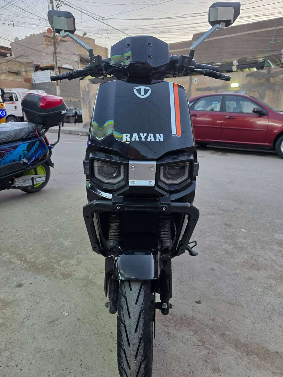 السلام عليكم دراجه شحن الريان ماصار هواي من اخذتهه بعدهه جديده مكاني بغداد الشعب سعرها مليون و100 رقم ***********
