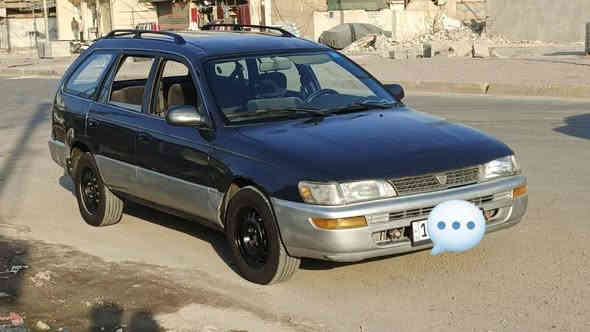 السلام عليكم.
سيارة كورلا ستيشن موديل 1993 بغداد. 
سنوية لحد 2030 باسمي. 
مكينة وكير جديد خير من الله. 
رقم إنكليزي. 
تخم تاير جديد قبل شهر. 
السعر 50 وبيها مجال حق الجية. 
مكان السيارة بغداد حي اور. 
رقم الهاتف ***********.
