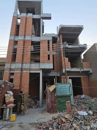 كادر بناء السماوه • لبخ وابياض • بلوك احمر